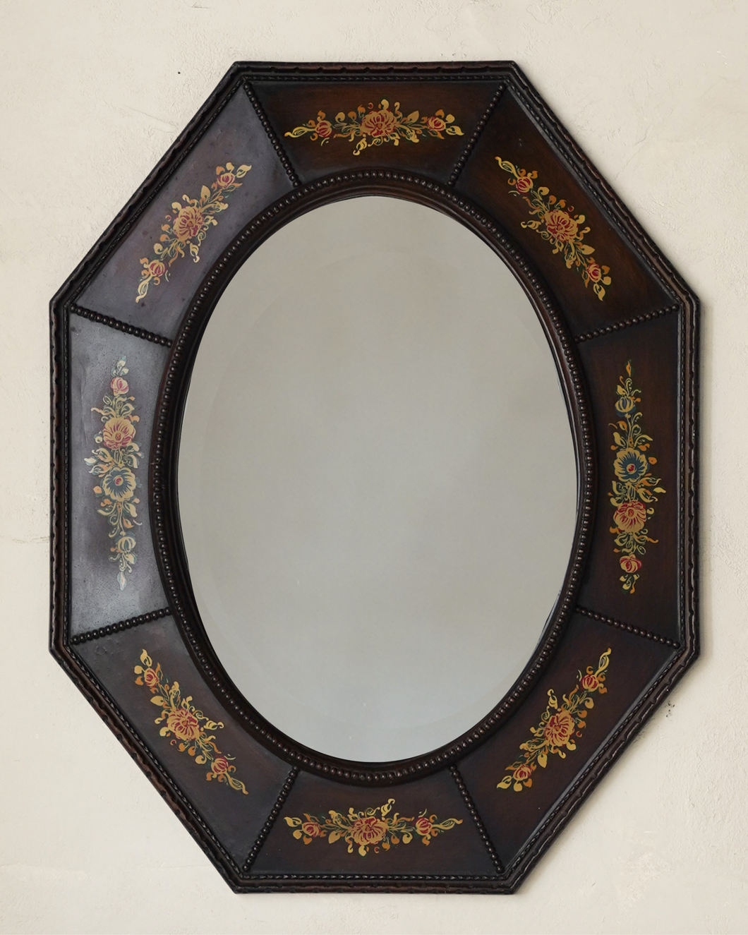 Ornate Floral Mirror