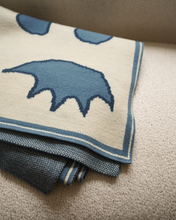 Load image into Gallery viewer, Rambouillet Throw in Blue
