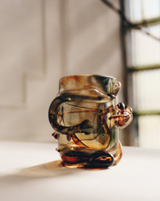 Load image into Gallery viewer, Vine Glass In Smoky Quartz

