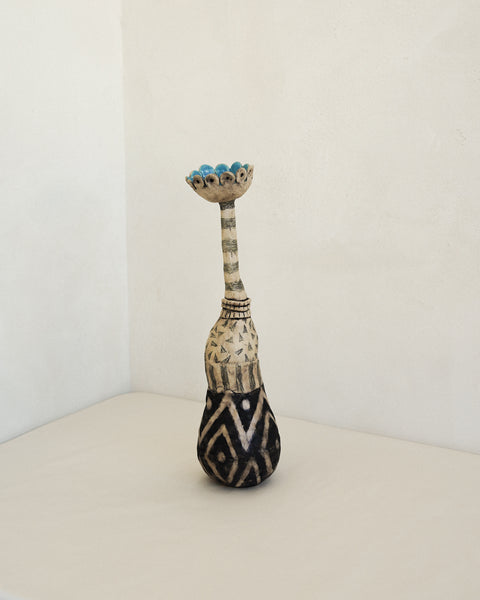 Harlequin Bottle Vase