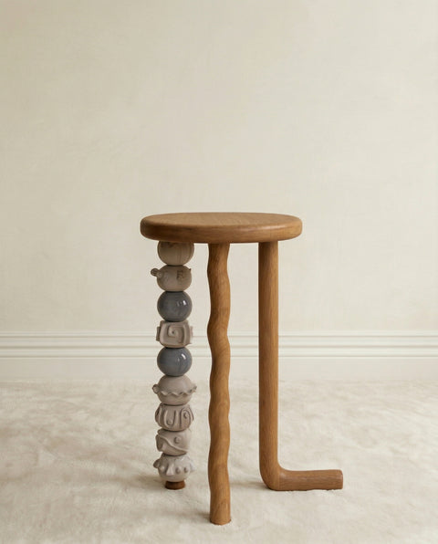 Beaded Side Table