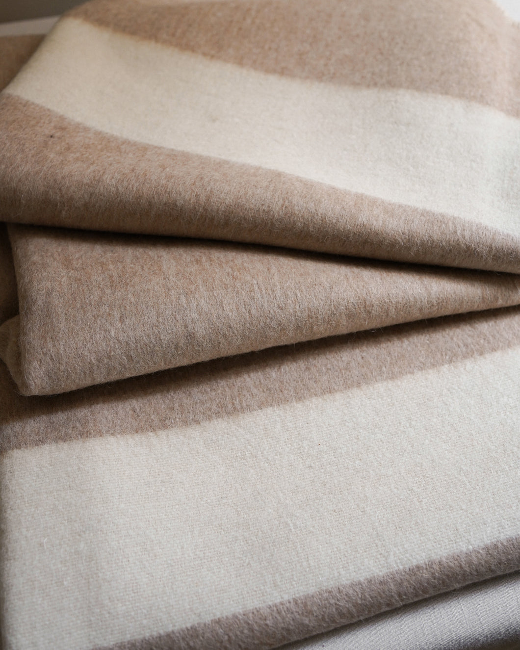 The Siempre in Beige w/ Ivory Stripe