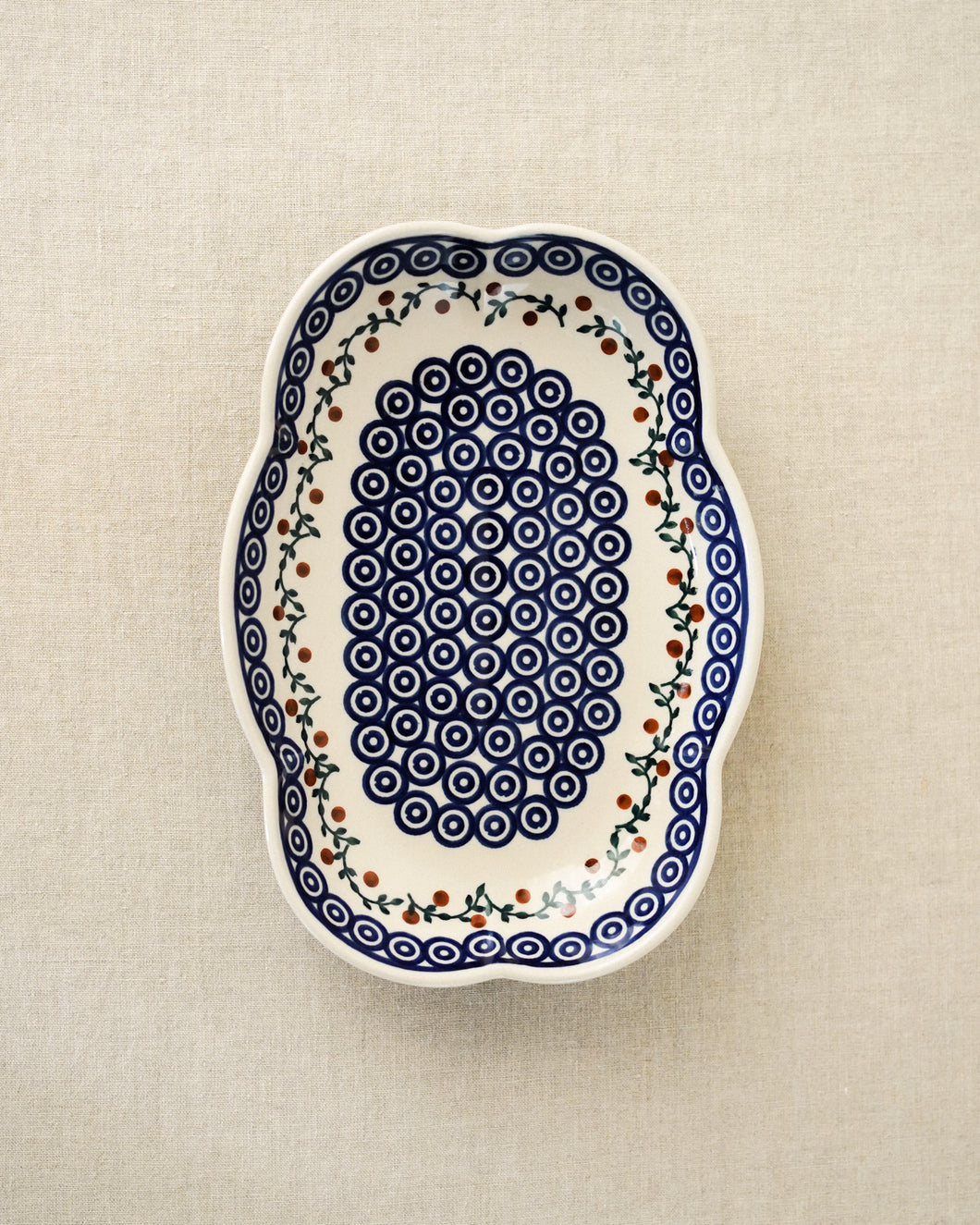 Polish Pottery Serving Tray