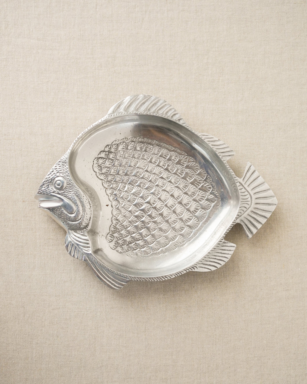 Modern Metal Fish Serving Tray