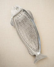 Load image into Gallery viewer, Large Metal Fish Serving Platter
