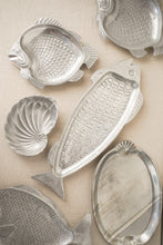 Load image into Gallery viewer, Pewter Scalloped Shell Platter
