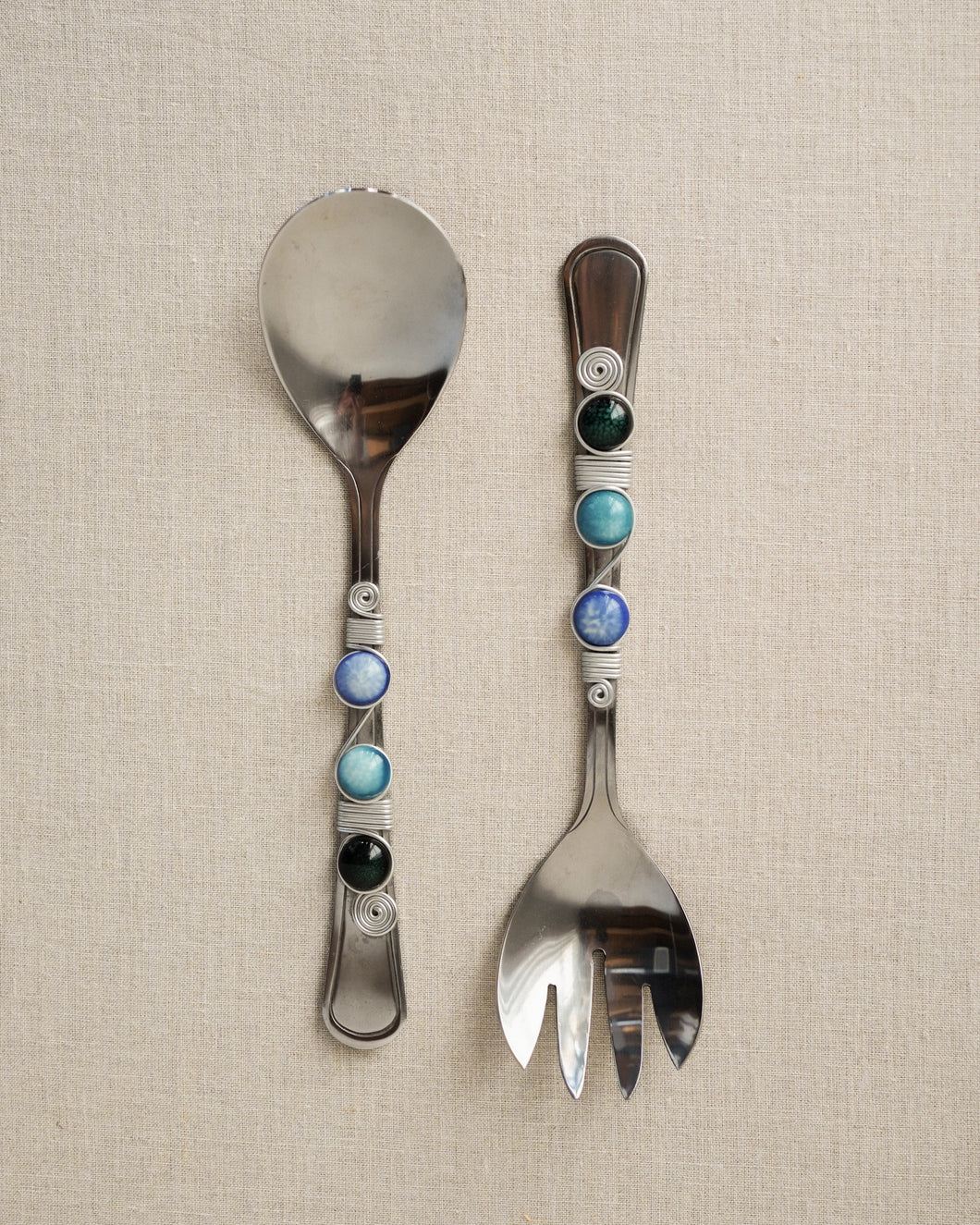 Wire Wrapped Serving Set