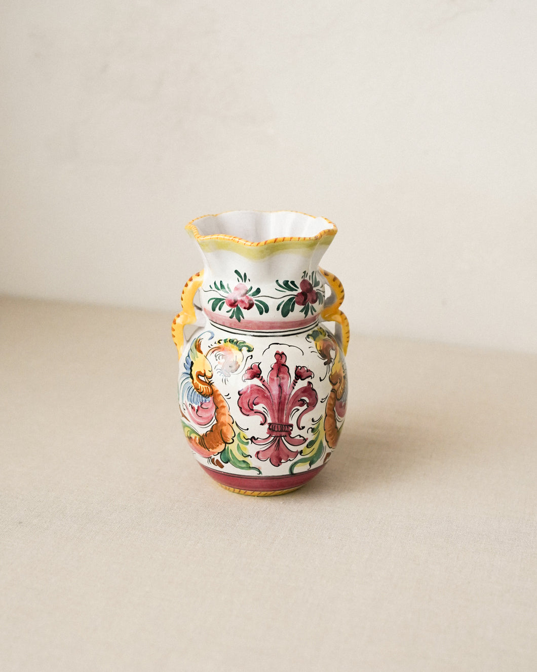 Italian Art Pottery Vase