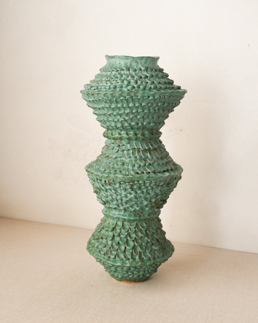 Peculiar Patina Tiered Vase