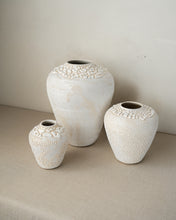 Load image into Gallery viewer, Esme Vase in White Crawl
