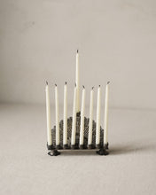 Load image into Gallery viewer, Sterling Silver Filigree Menorah
