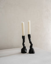 Load image into Gallery viewer, Dark Rose Candlestick Holder Set
