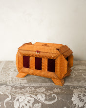 Load image into Gallery viewer, Tramp Art Trinket Box

