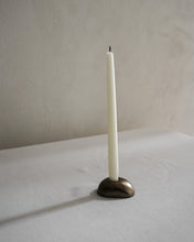 Load image into Gallery viewer, Midnight Bronze Riverstone Candleholder
