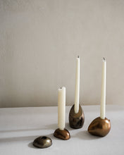 Load image into Gallery viewer, Midnight Bronze Tall Candleholder
