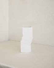 Load image into Gallery viewer, White Stacked Vase
