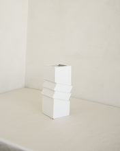 Load image into Gallery viewer, White Stacked Vase

