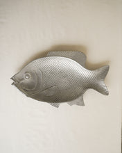 Load image into Gallery viewer, Textured Pewter Fish Platter
