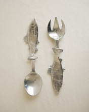 Load image into Gallery viewer, Fish Motif Salad Serving Set
