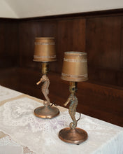 Load image into Gallery viewer, Seahorse Table Lamp Pair
