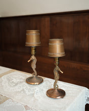 Load image into Gallery viewer, Seahorse Table Lamp Pair
