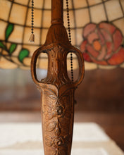 Load image into Gallery viewer, Rose Stained Glass Lamp
