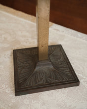 Load image into Gallery viewer, Pyramid Slag Glass Lamp

