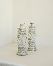 Load image into Gallery viewer, Shell Candlestick Pair
