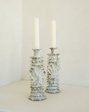 Load image into Gallery viewer, Shell Candlestick Pair
