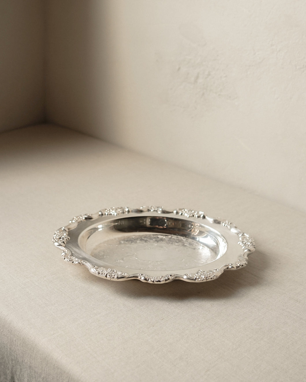 Vintage Silver Platter