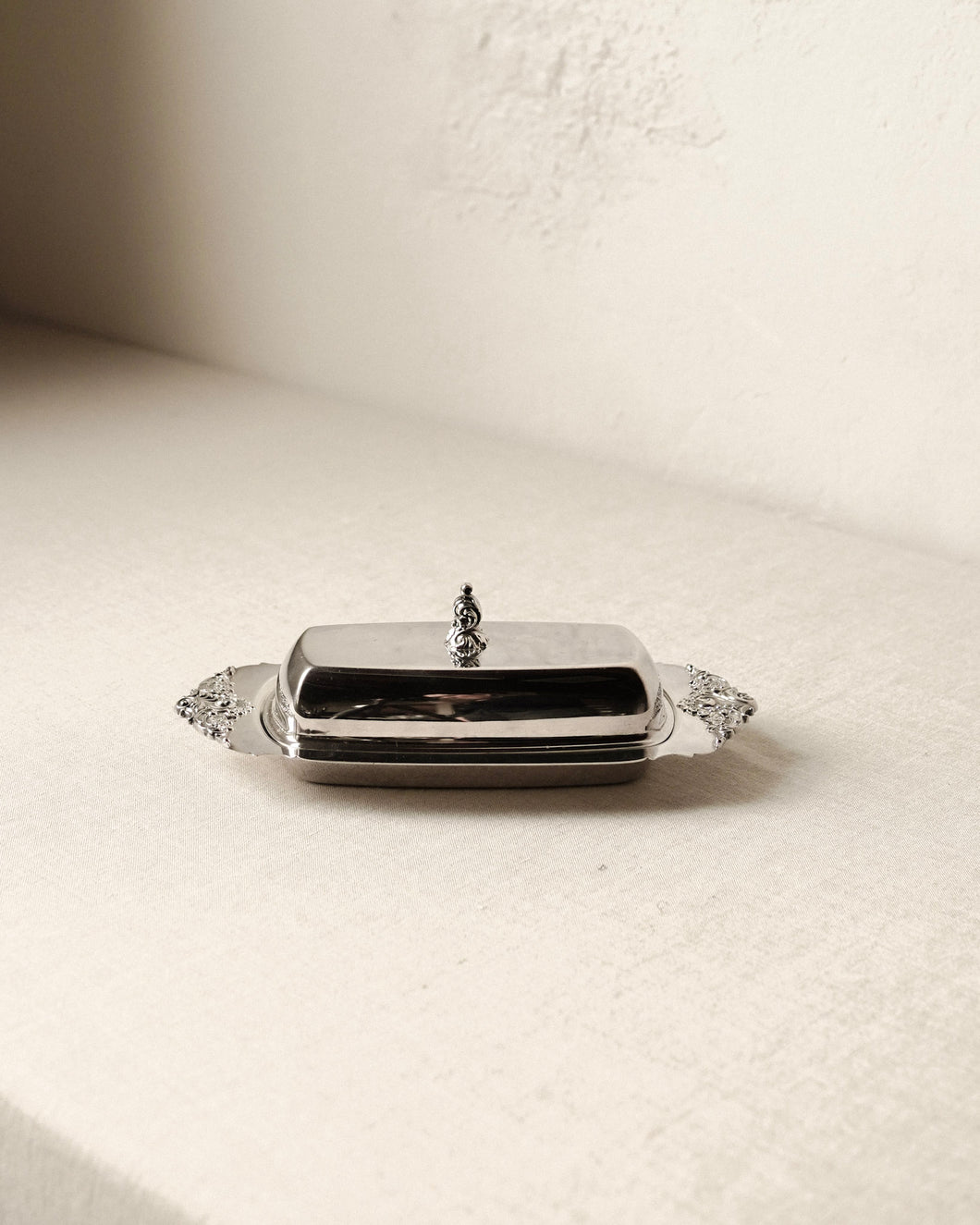 Silver Butter Dish