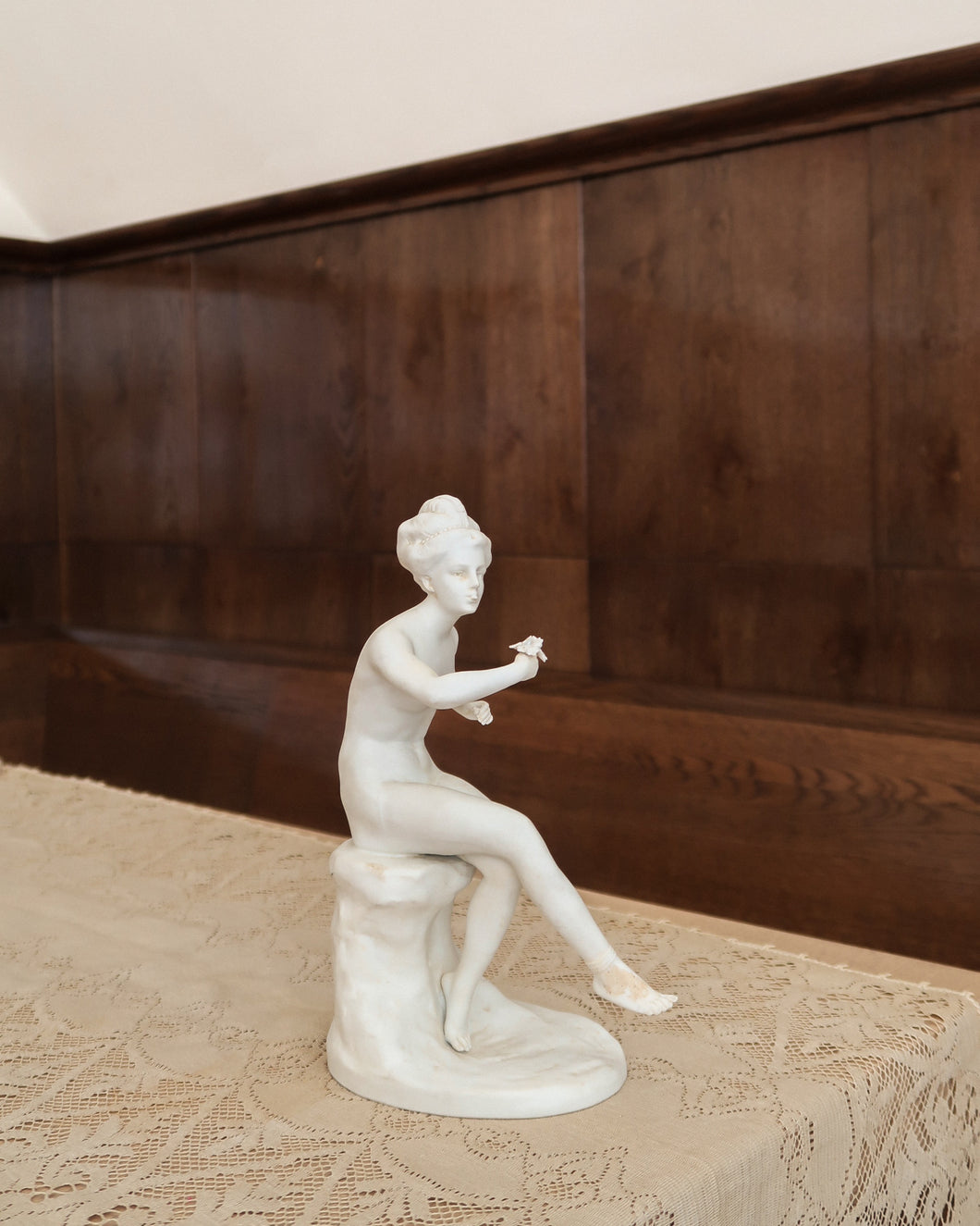 Porcelain Female Figurine
