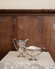 Load image into Gallery viewer, Metal Sugar and Creamer Set
