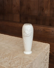 Load image into Gallery viewer, White Ceramic Rosebud Vase
