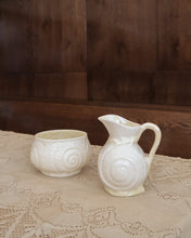 Load image into Gallery viewer, White Ceramic Sugar and Creamer Set
