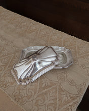 Load image into Gallery viewer, Scalloped Silver Butter Dish
