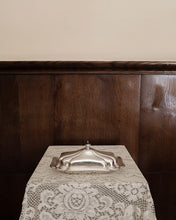 Load image into Gallery viewer, Scalloped Silver Butter Dish
