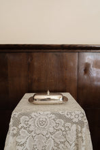 Load image into Gallery viewer, Ridged Silver Butter Dish
