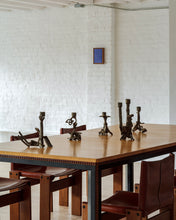 Load image into Gallery viewer, Steel Candle holder by Richard Baronio
