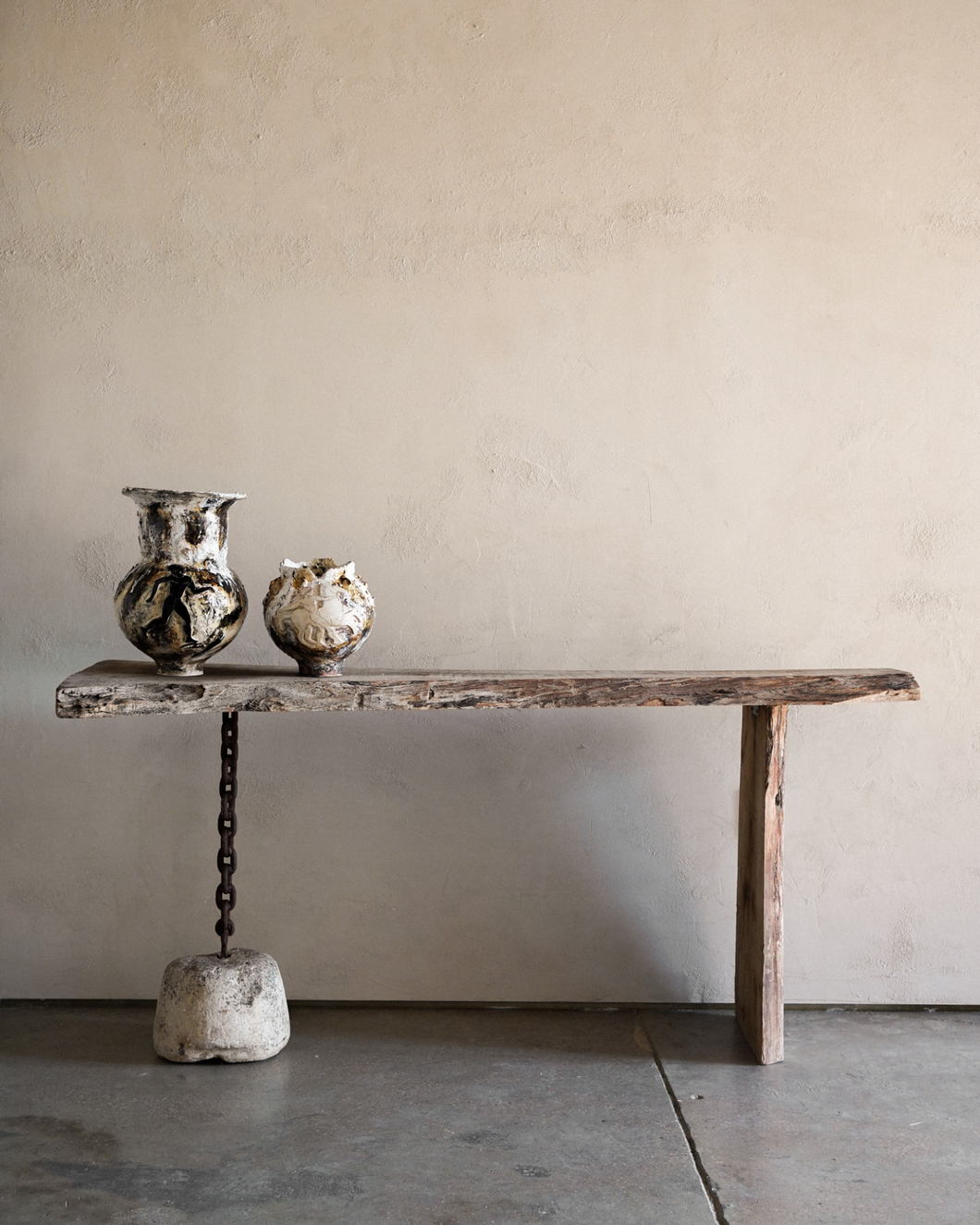 Brutalist Console Table