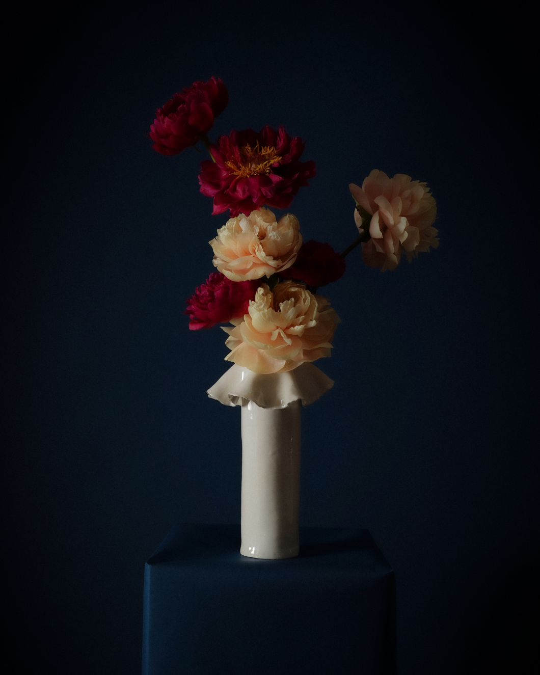 Barnacle Vase in White