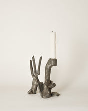 Load image into Gallery viewer, Steel Candle Holder by Richard Baronio
