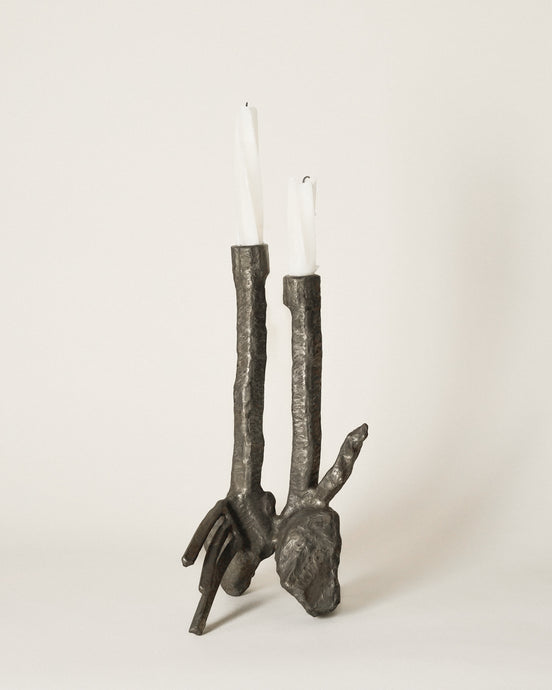 Candle holder by Richard Baronio