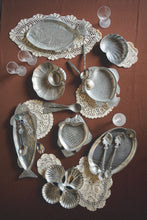 Load image into Gallery viewer, Pewter Scalloped Shell Platter
