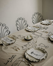 Load image into Gallery viewer, Fourchette &amp; Couteau Embroidered Napkin
