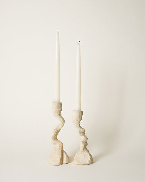 Wild Tulip Candlestick Holders by Doris Josovitz of Lost Quarry