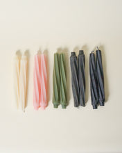 Load image into Gallery viewer, multicolor twisted candles
