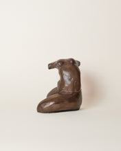 Load image into Gallery viewer, Explore is a cast bronze sculpture of the female form by Artist Dorri Buchholtz. Her body is writing; tension is palpable in her arched back and contorted legs.
