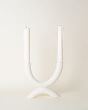 Load image into Gallery viewer, Forevermore Candleholder in Raw Blanc
