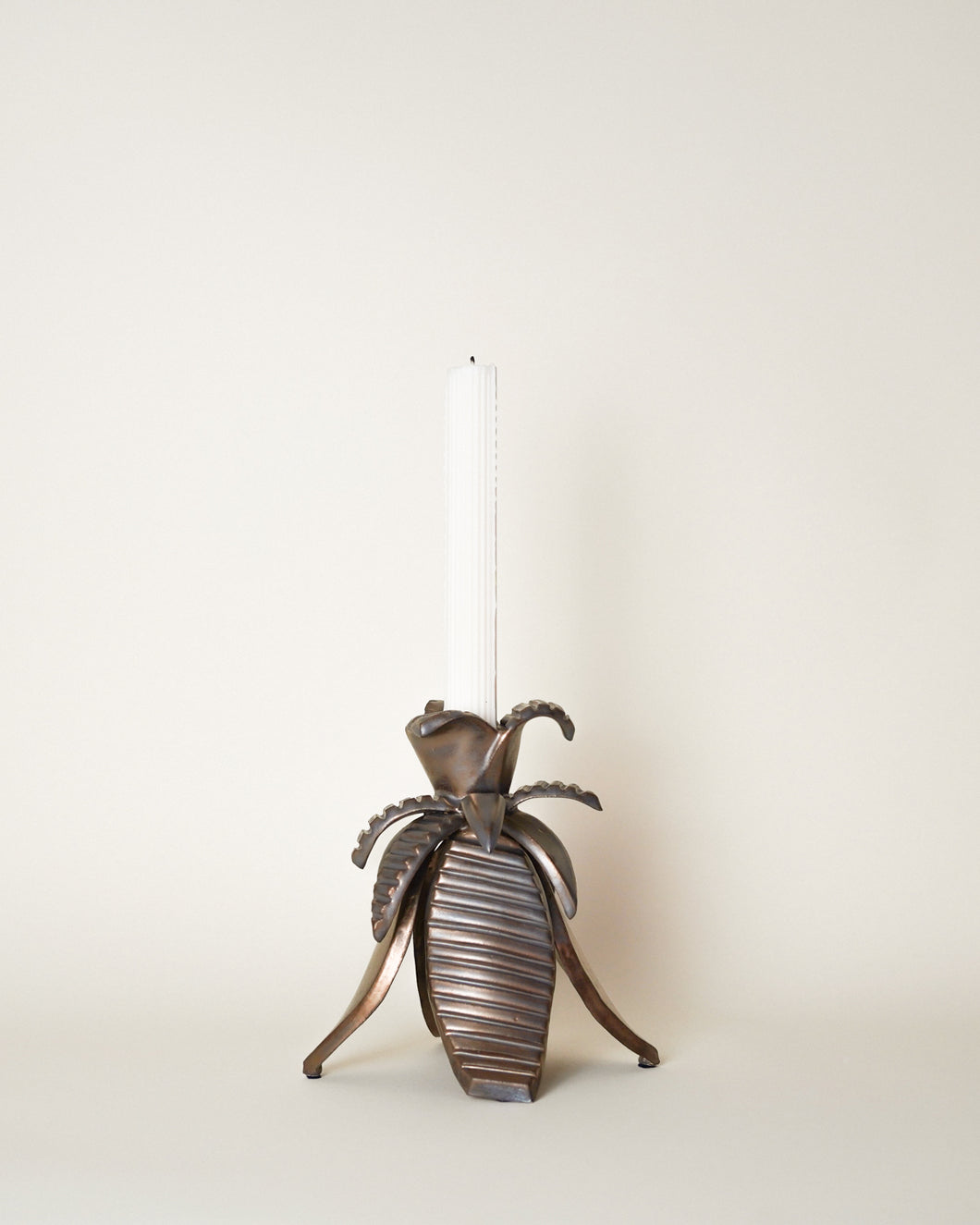 Turning a New Leaf Candle Holder